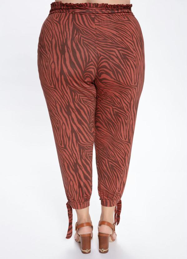 Outlet - Calça Plus Size Animal Print 2