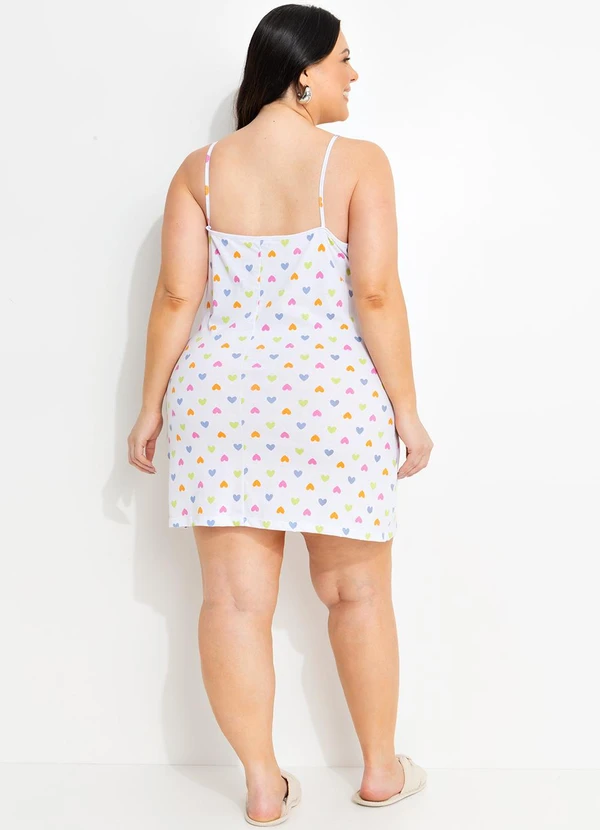 Marguerite - Camisola Corações Coloridos em Malha de Algodão 4