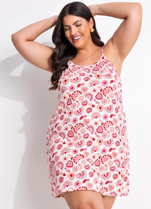 Marguerite - Camisola Corações em Malha Suede - MARGUERITE