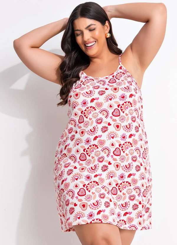 Marguerite - Camisola Corações em Malha Suede