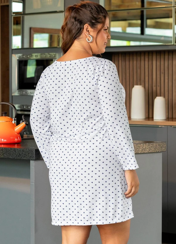 Marguerite - Camisola Corações em Poliviscose 2