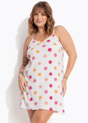 Marguerite - Camisola Flores em Malha Suede - MARGUERITE