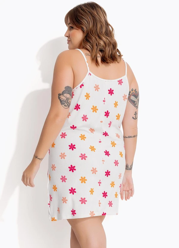 Marguerite - Camisola Flores em Malha Suede 6