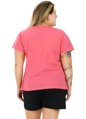 Be Blast - Pijama Curve de Algodão Sleep Rosê Rosa - BE BLAST