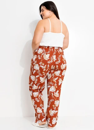 Marguerite - Pijama Floral em Malha de Algodão - MARGUERITE