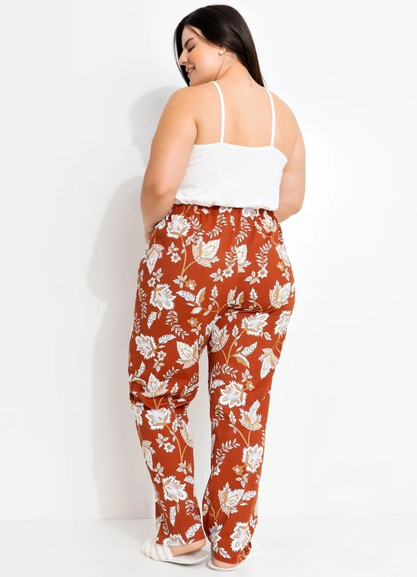 Marguerite - Pijama Floral em Malha de Algodão 3