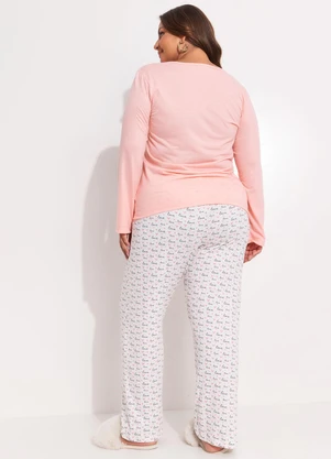 Marguerite - Pijama Love em Malha de Poliéster - MARGUERITE