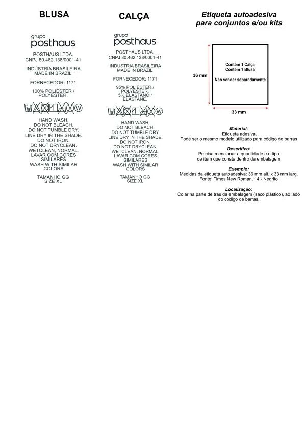 Marguerite - Pijama Love em Malha de Poliéster 5