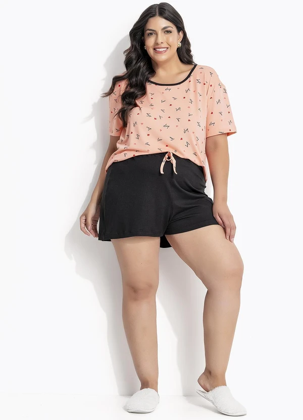 Marguerite - Pijama Love em Malha Suede Macia 5