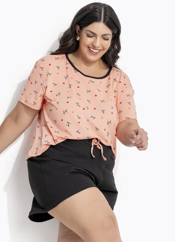 Marguerite - Pijama Love em Malha Suede Macia 6