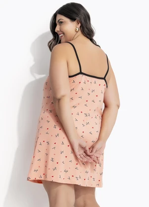 Marguerite - Pijama Love em Malha Suede - MARGUERITE