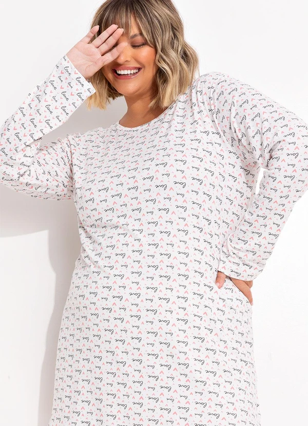 Marguerite - Pijama Love em Malha Suede 4