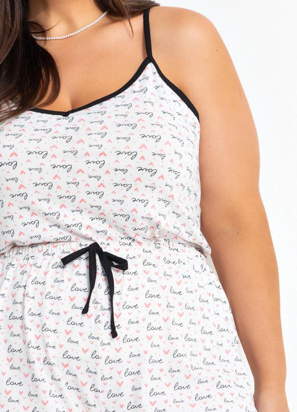 Marguerite - Pijama Love em Malha Suede 4