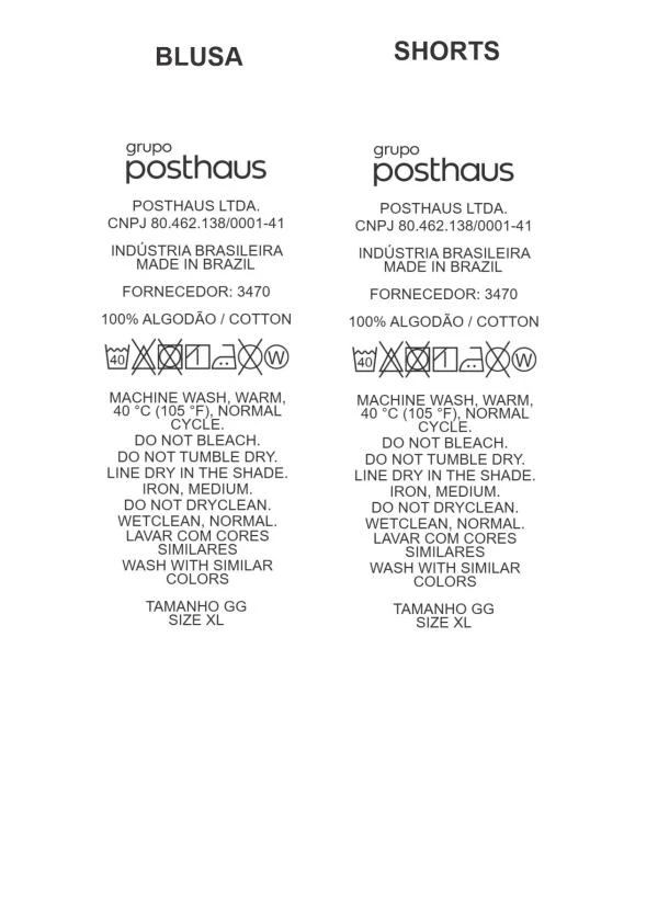 Marguerite - Pijama Verde Claro em Algodão com Laço 3