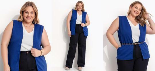 Blusa Branco em Malha Anarruga