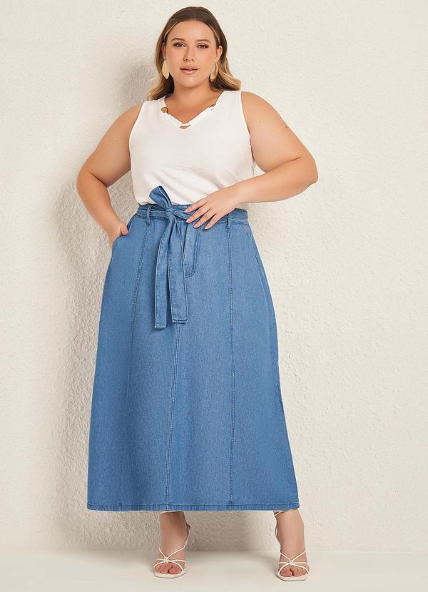 Lisamour - Blusa com Recortes no Decote Branco 2