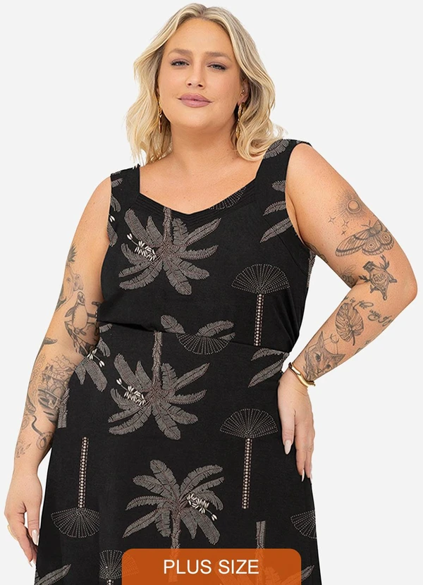 Secret Glam - Blusa de Alca Preto