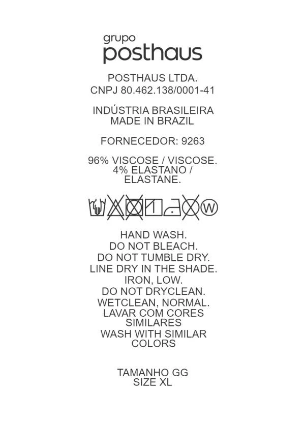 Marguerite - Blusa Floral Azul em Malha de Viscose 6