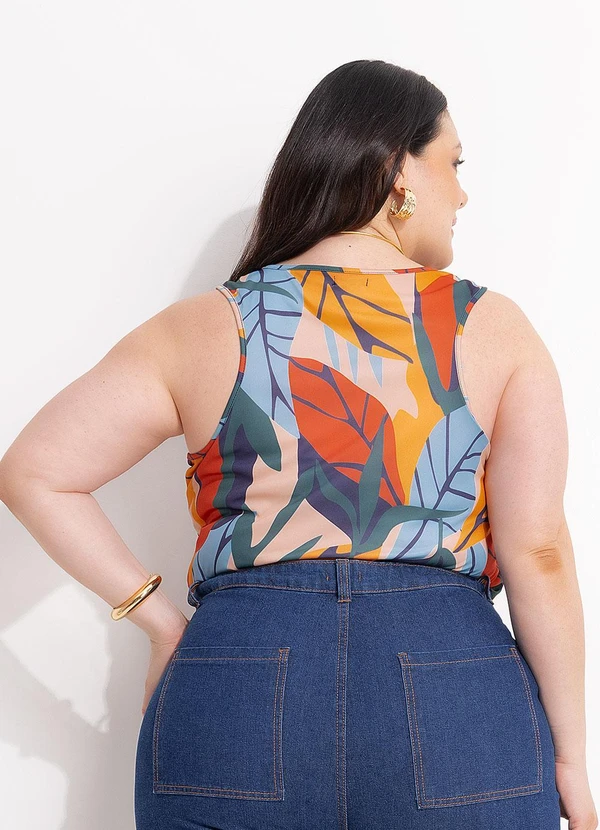 Marguerite - Blusa Folhagem em Malha 2