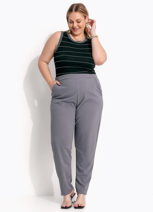 Marguerite - Blusa Listrado Preto e Branco em Malha de Viscos 3