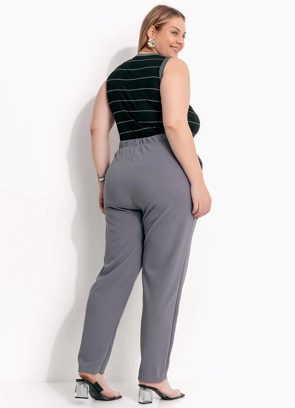 Marguerite - Blusa Listrado Preto e Branco em Malha de Viscos 5