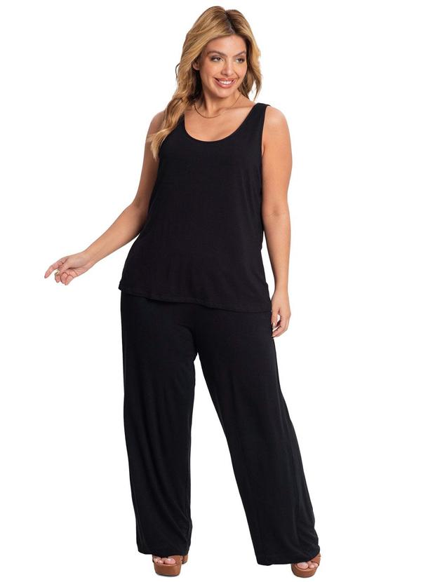 Secret Glam - Blusa Malha Feminina Preto 3