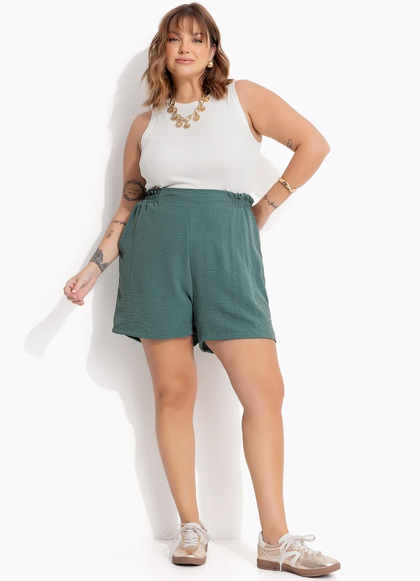 Marguerite - Blusa Off White em Canelado 8