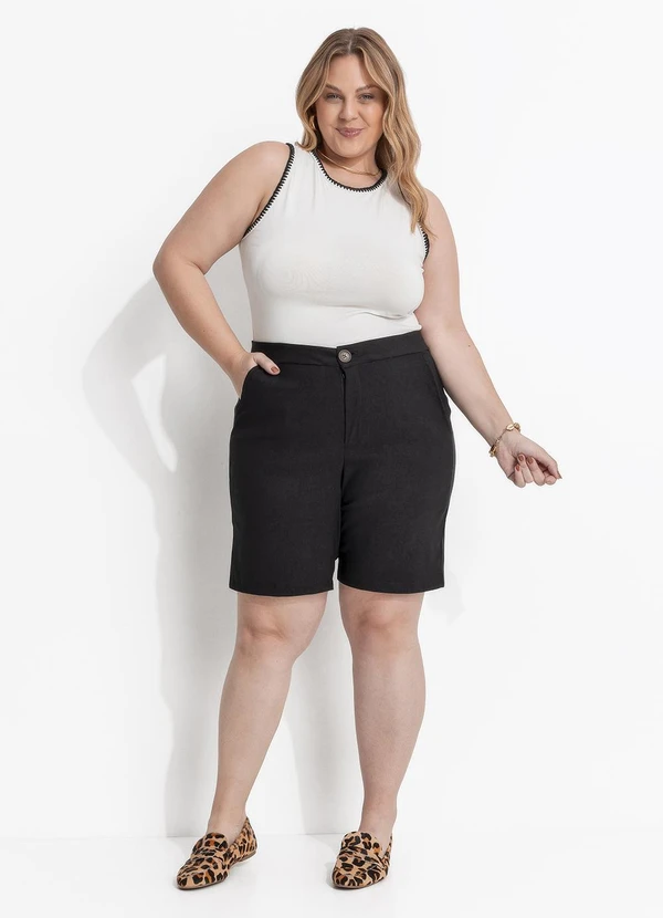 Marguerite - Blusa Off White em Malha de Viscose 6