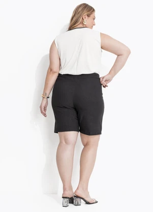Marguerite - Blusa Off White em Malha - MARGUERITE