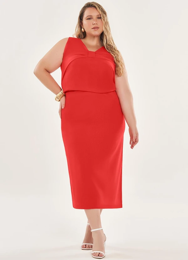 Lisamour - Blusa Regata Lisa Vermelha 4