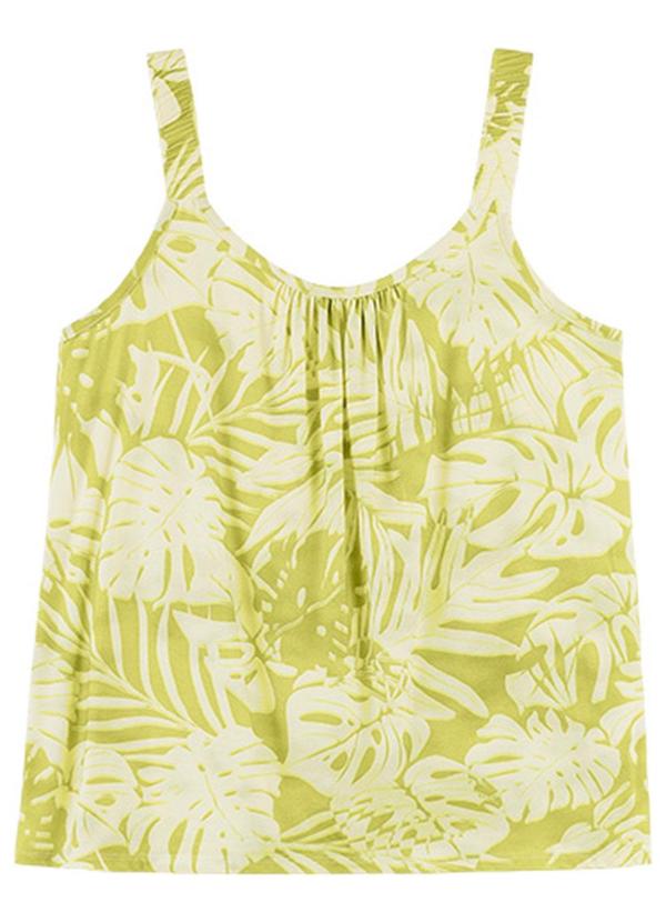 Rezzato - Blusa Summer Love Plus Size Feminino Verde 1