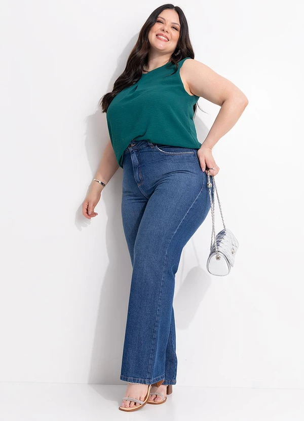 Marguerite - Blusa Verde em Tecido Leve 6