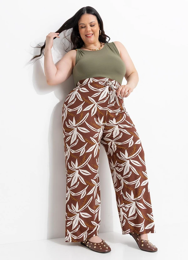 Marguerite - Blusa Terracota em Malha de Viscose 2