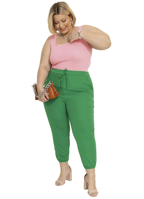 Marguerite - Regata Canelada Rosê Plus Size Marguerite 3