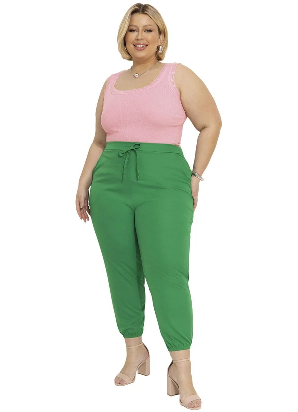 Marguerite - Regata Canelada Rosê Plus Size Marguerite 4