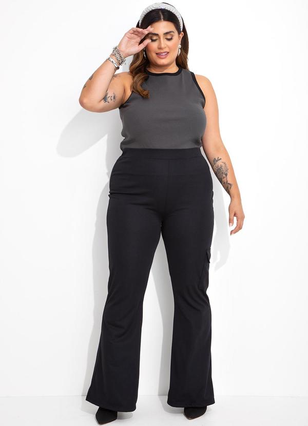 Marguerite - Regata Cinza Escura em Canelado 3