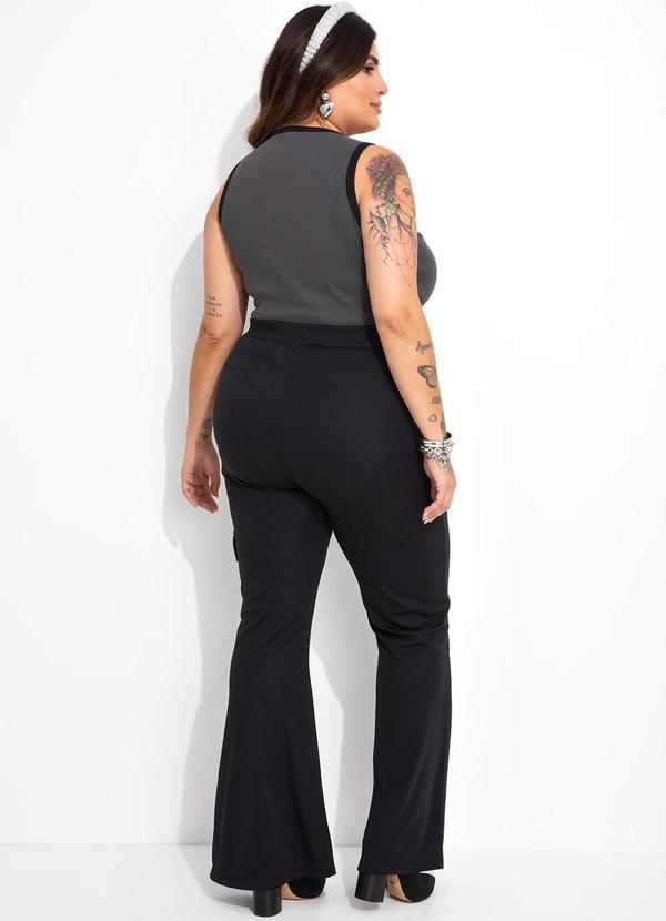 Marguerite - Regata Cinza Escura em Canelado 2