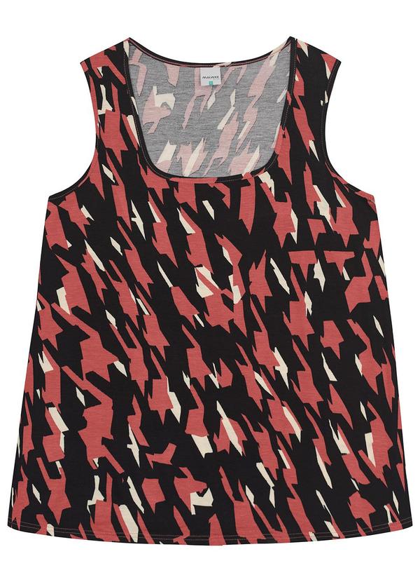 Malwee - Regata Coral Pied de Poule