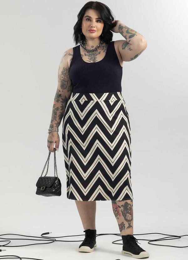 Cativa - Regata Feminina Básica em Canelado Preto 3