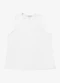 Secret Glam - Regata Feminina Canelada Plus Size Branco - variação: Branco