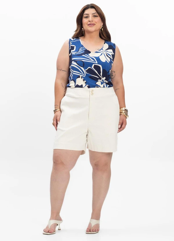 Secret Glam - Regata Feminina em Viscotorcion Azul 3