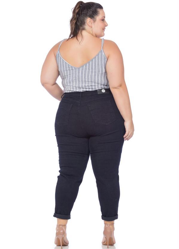 Miss Masy Plus - Regata Feminina Listrada Mescla 4