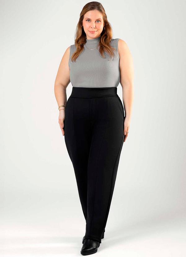 Cativa - Regata Feminina Plus em Canelado Cinza 2