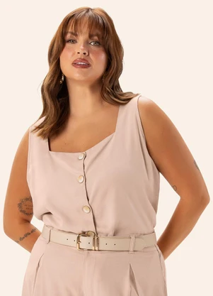 Secret Glam - Regata Feminina Plus Rosa - SECRET GLAM
