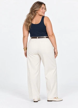 Secret Glam - Regata Feminina Plus Size Azul - SECRET GLAM