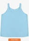 Infinita Cor - Regata Feminina Plus Size Azul - variação: Azul