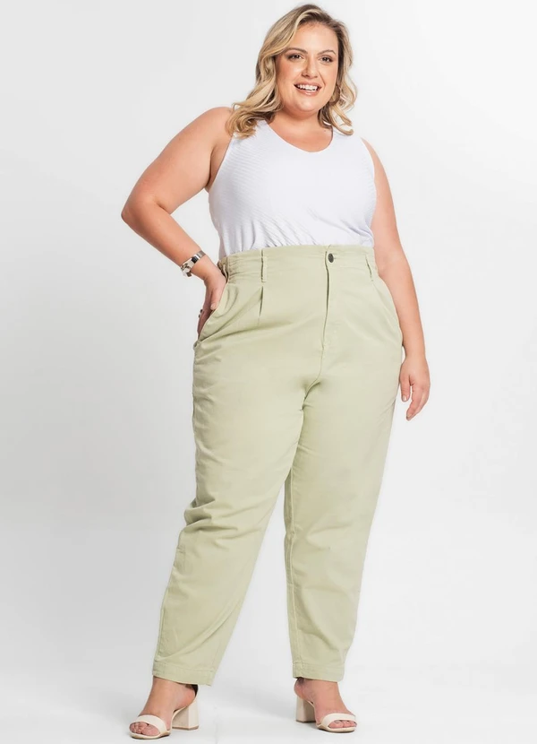 Secret Glam - Regata Feminina Plus Size Branco 3