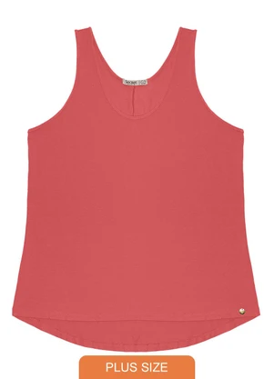 Secret Glam - Regata Feminina Plus Size Laranja - SECRET GLAM