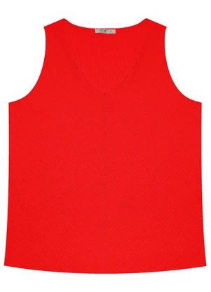 Secret Glam - Regata Feminina Plus Size Laranja - SECRET GLAM