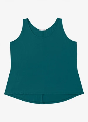 Secret Glam - Regata Feminina Plus Size Verde - SECRET GLAM